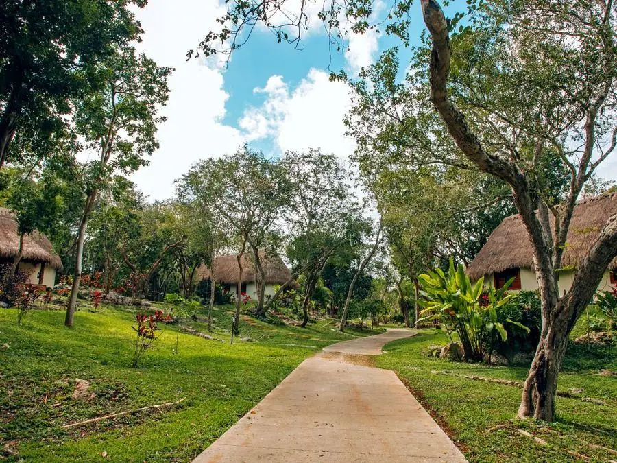 Bungalows The Lodge entre la selva de El Gran Maya